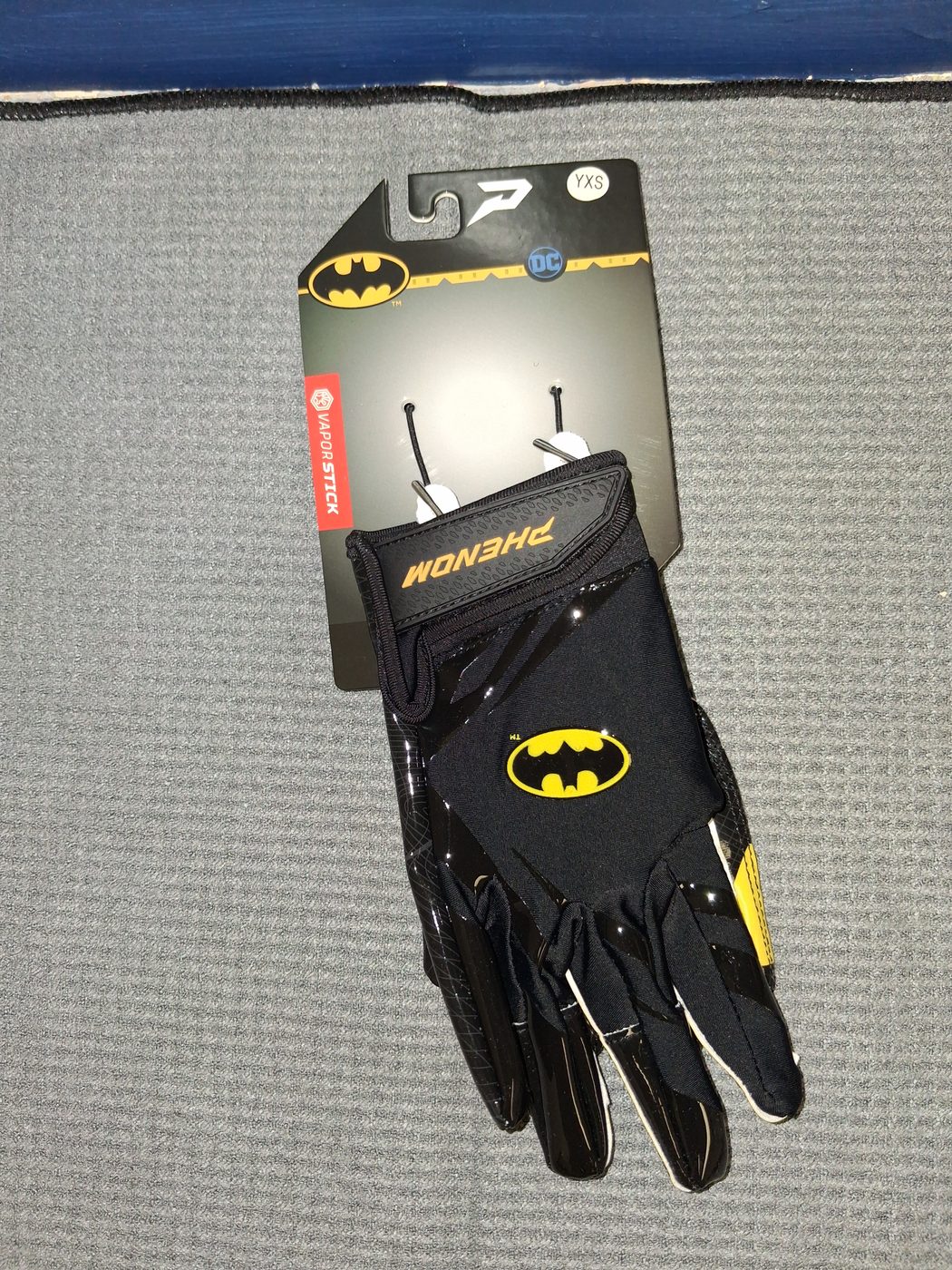 Phenom Batman Football Gloves