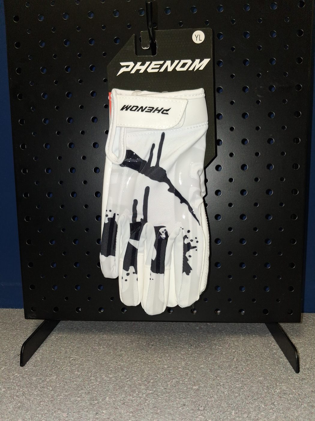 Phenom Paint Splatter Football Gloves
