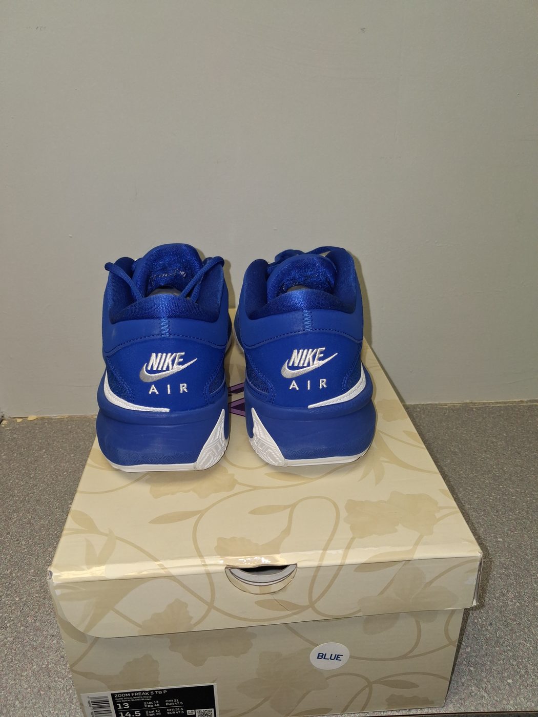 Nike Zoom Freak 5 TB, heel