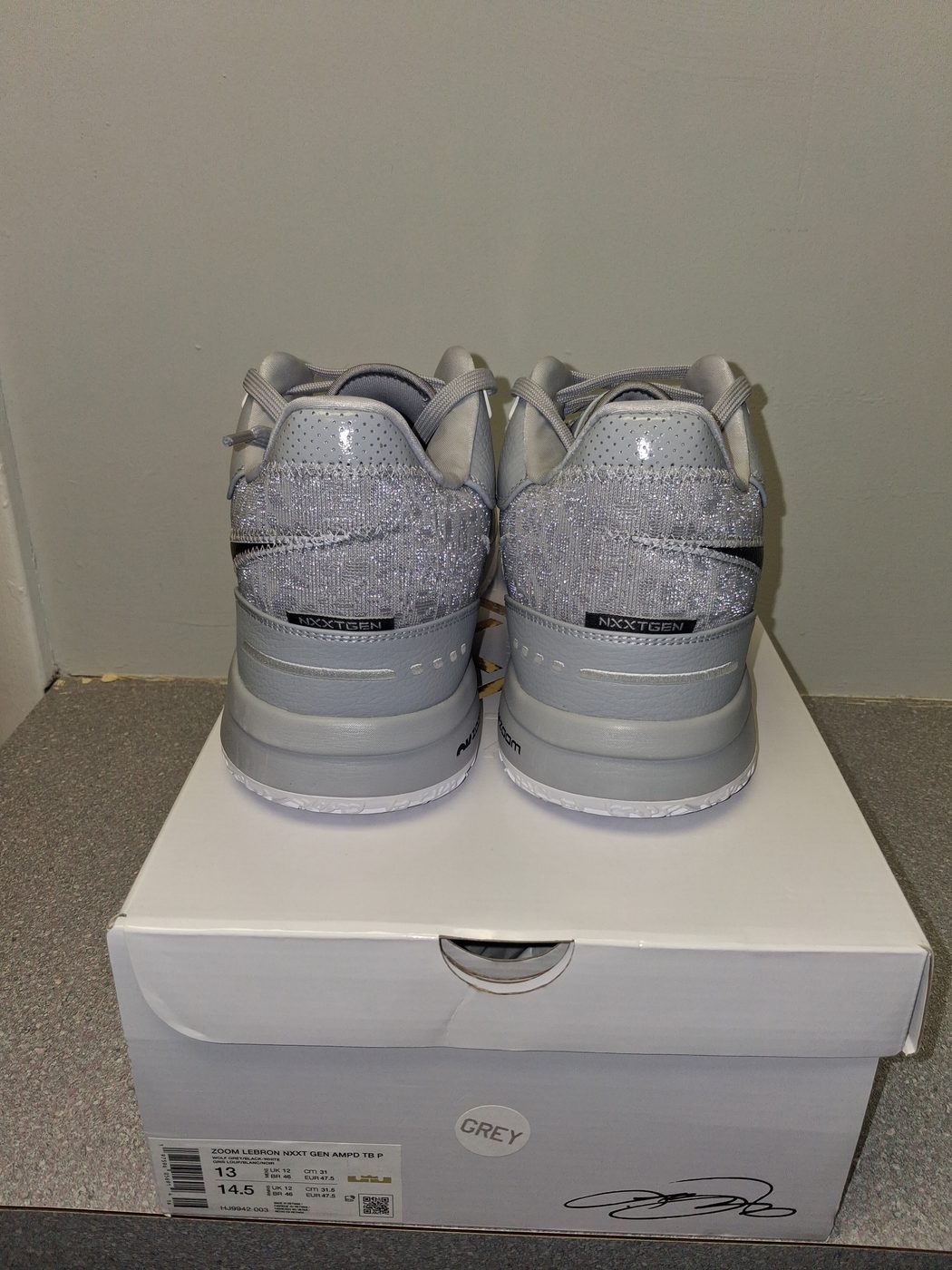 Nike LeBron NXXT Gen AMPD TB, heel