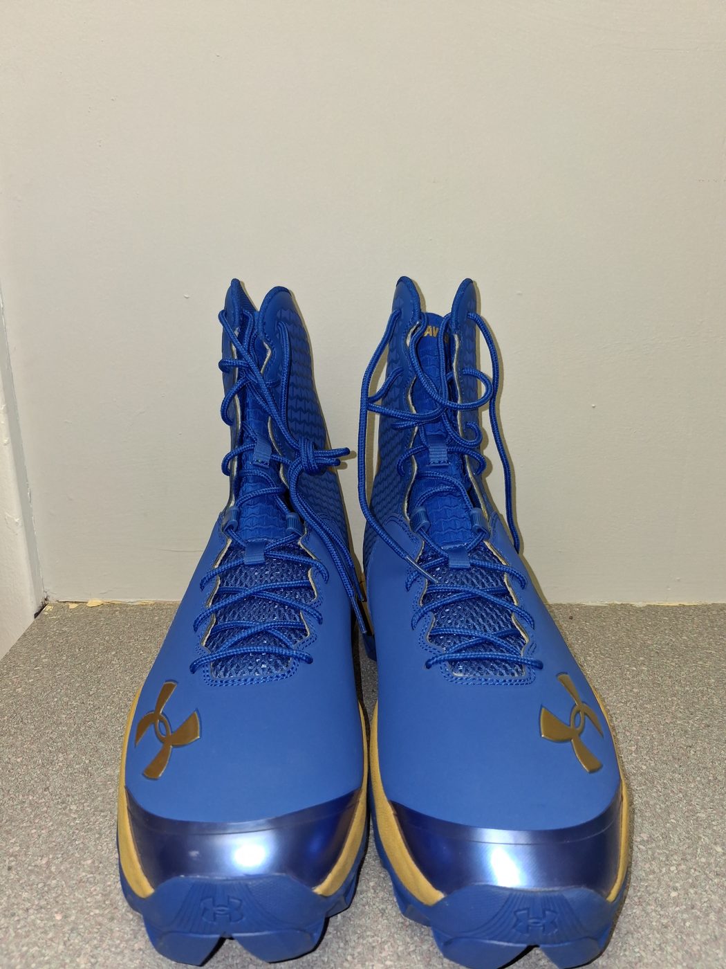 Under Armour Football Cleats, front