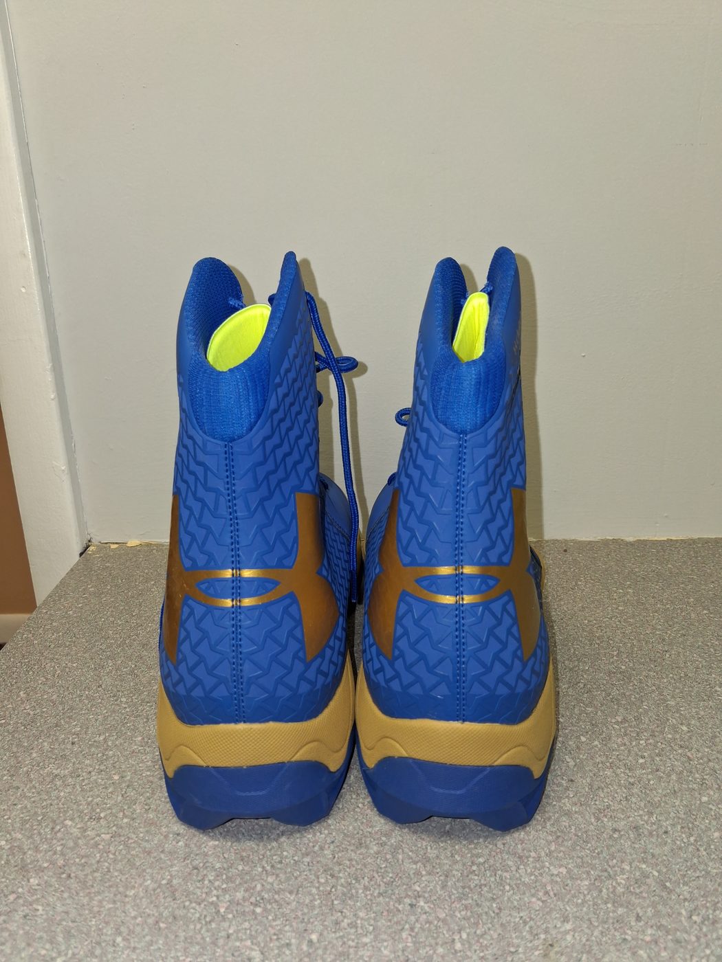 Under Armour Football Cleats, heel
