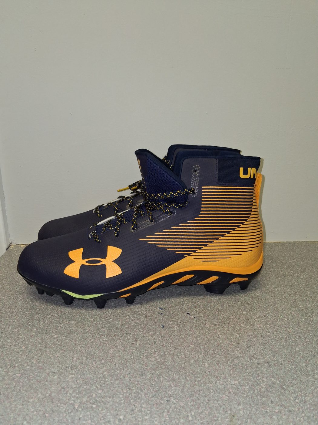 Under Armour Football Cleats, side