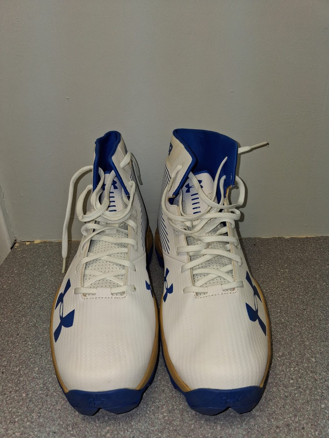 Under Armour Football Cleats, front