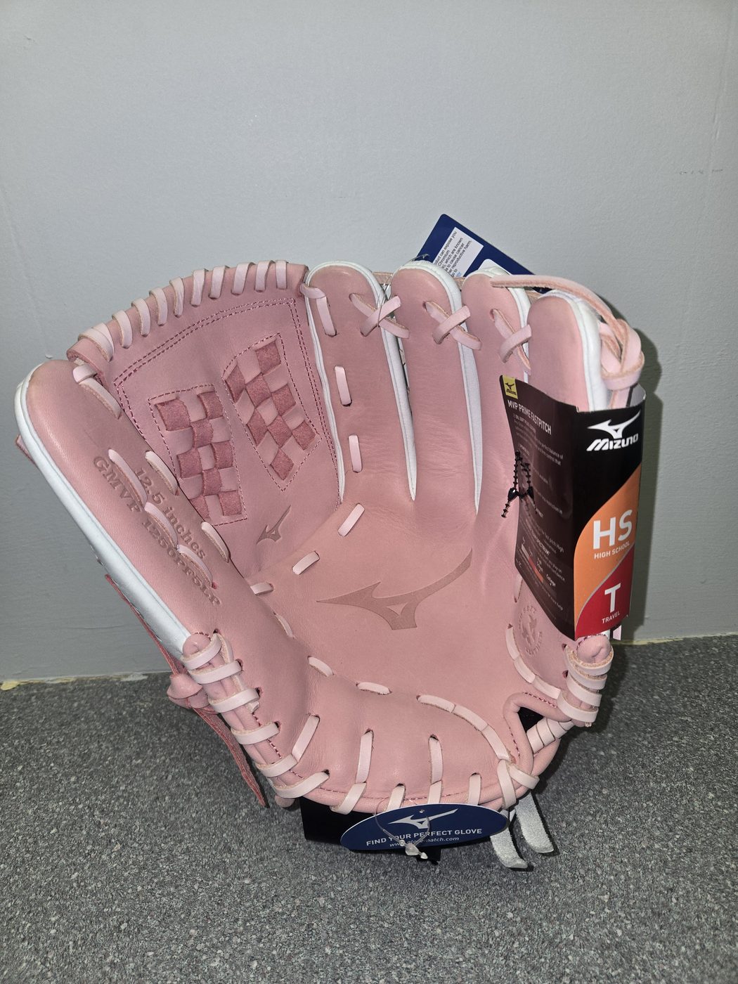 Mizuno MVP Prime Fastpitch 12.5" Glove, palm