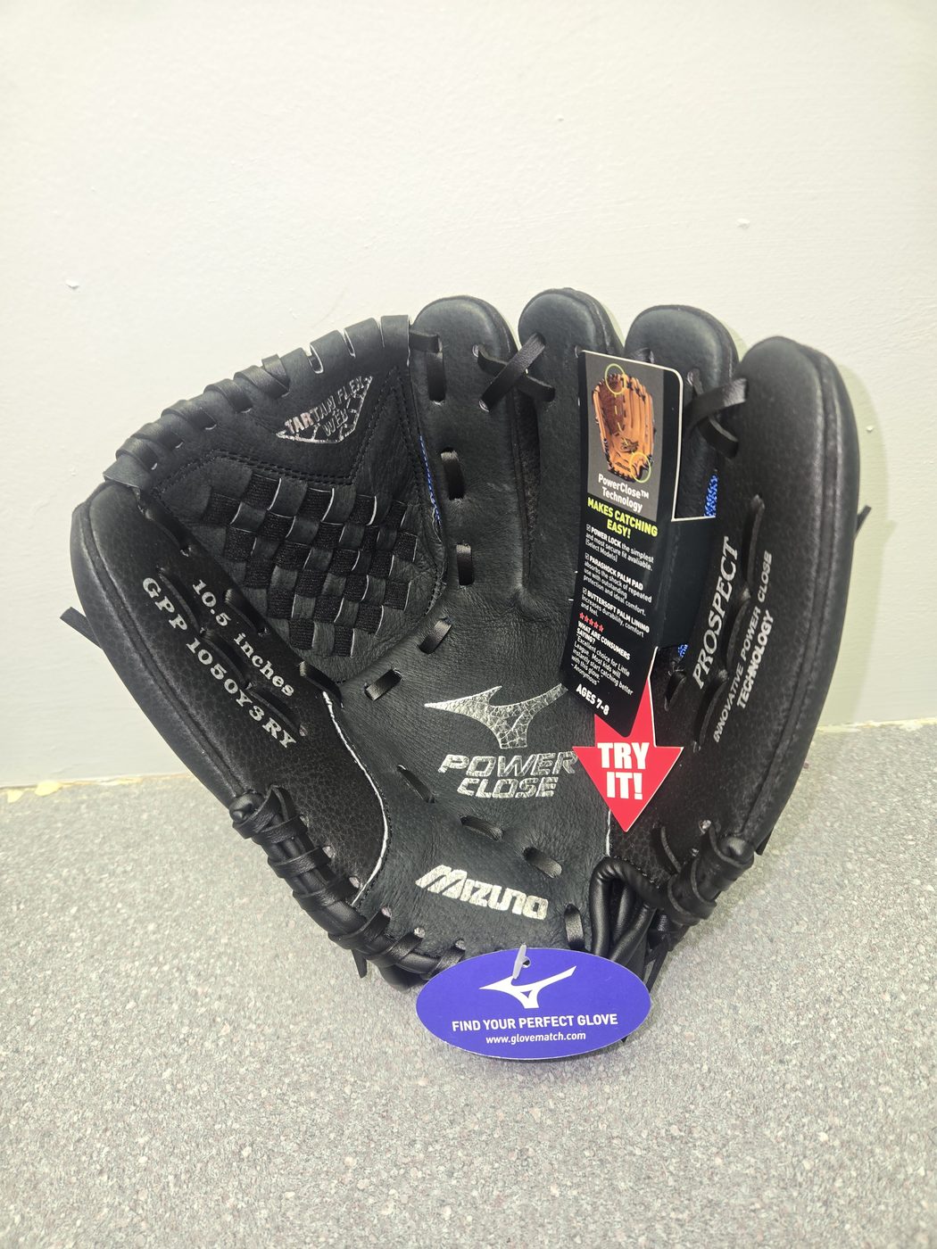 Mizuno Prospect 10.5" Glove, palm