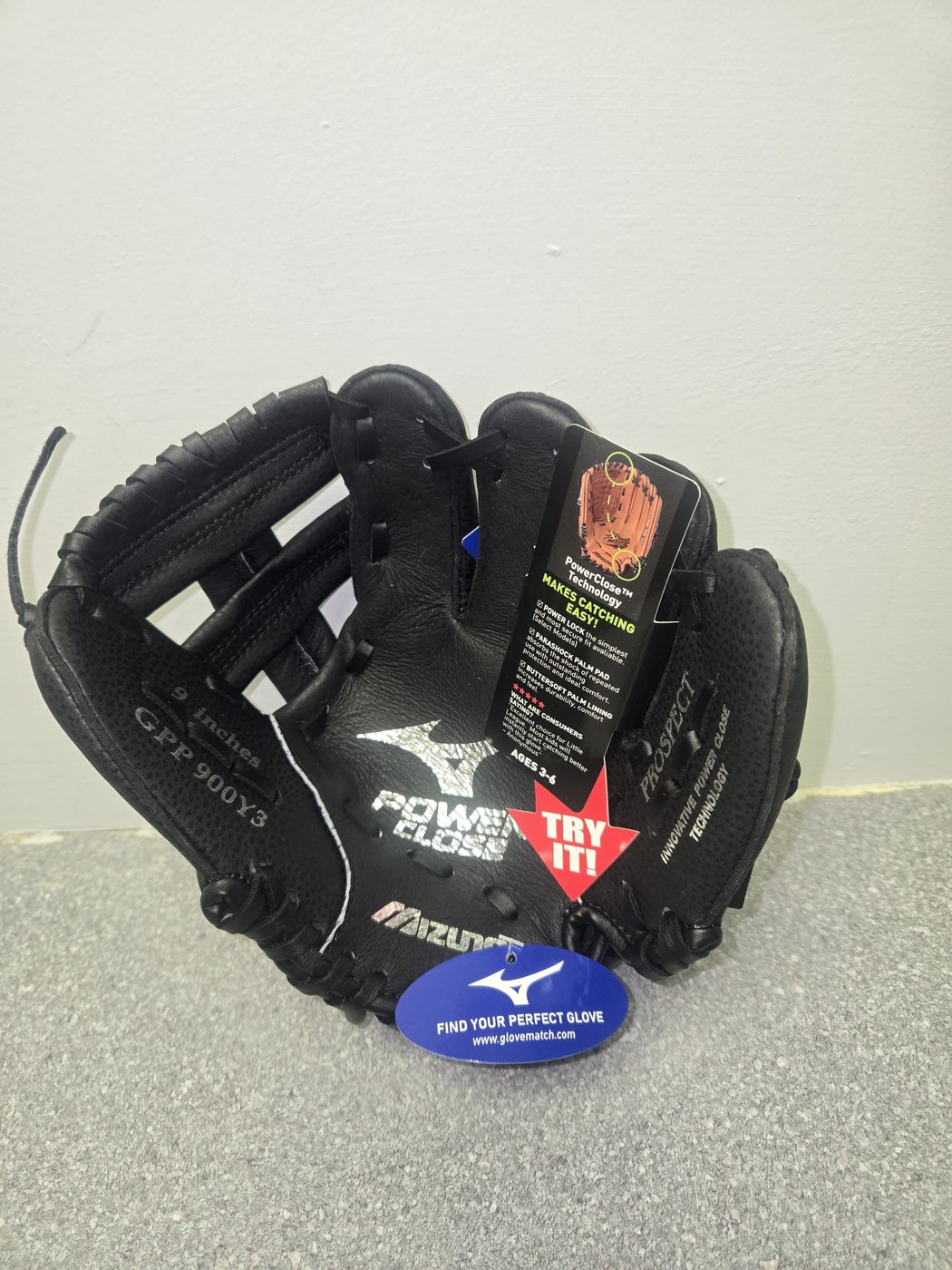 Mizuno Prospect 9" Glove, palm