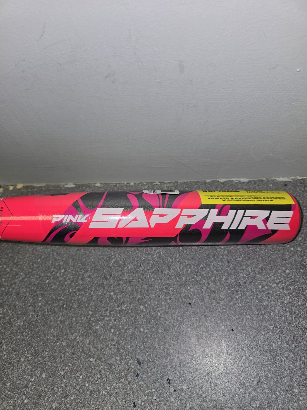 Easton Pink Sapphire Softball Bat, barrel