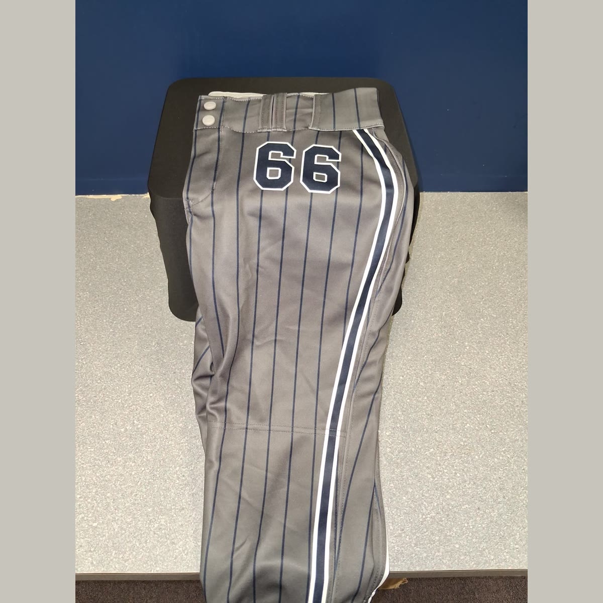 Custom pinstripe baseball pants